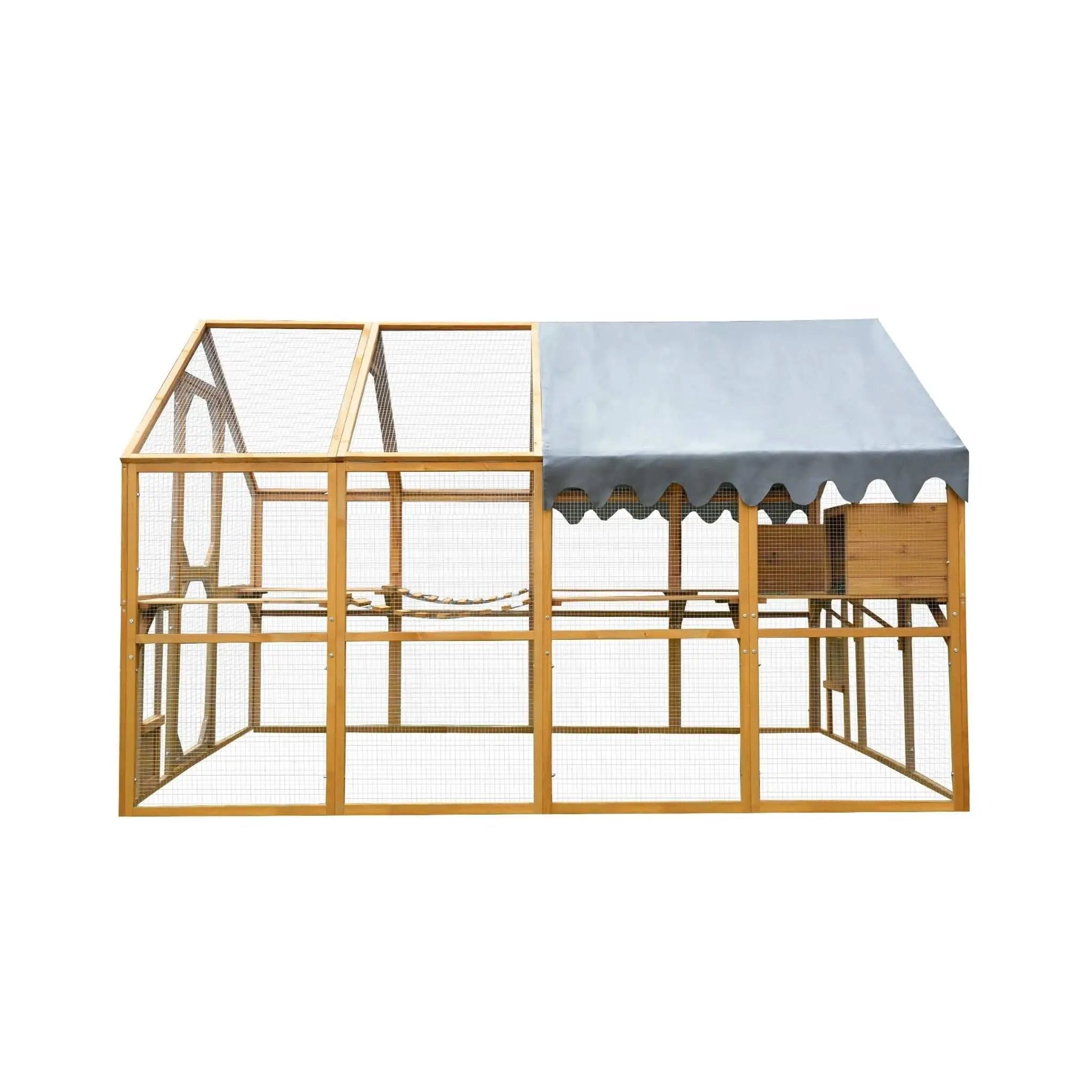 110-Inch Large Outdoor Kitten Playpen Chicken Coop With Waterproof Cover (SAK15370) by SAKSBY WHOLESALE