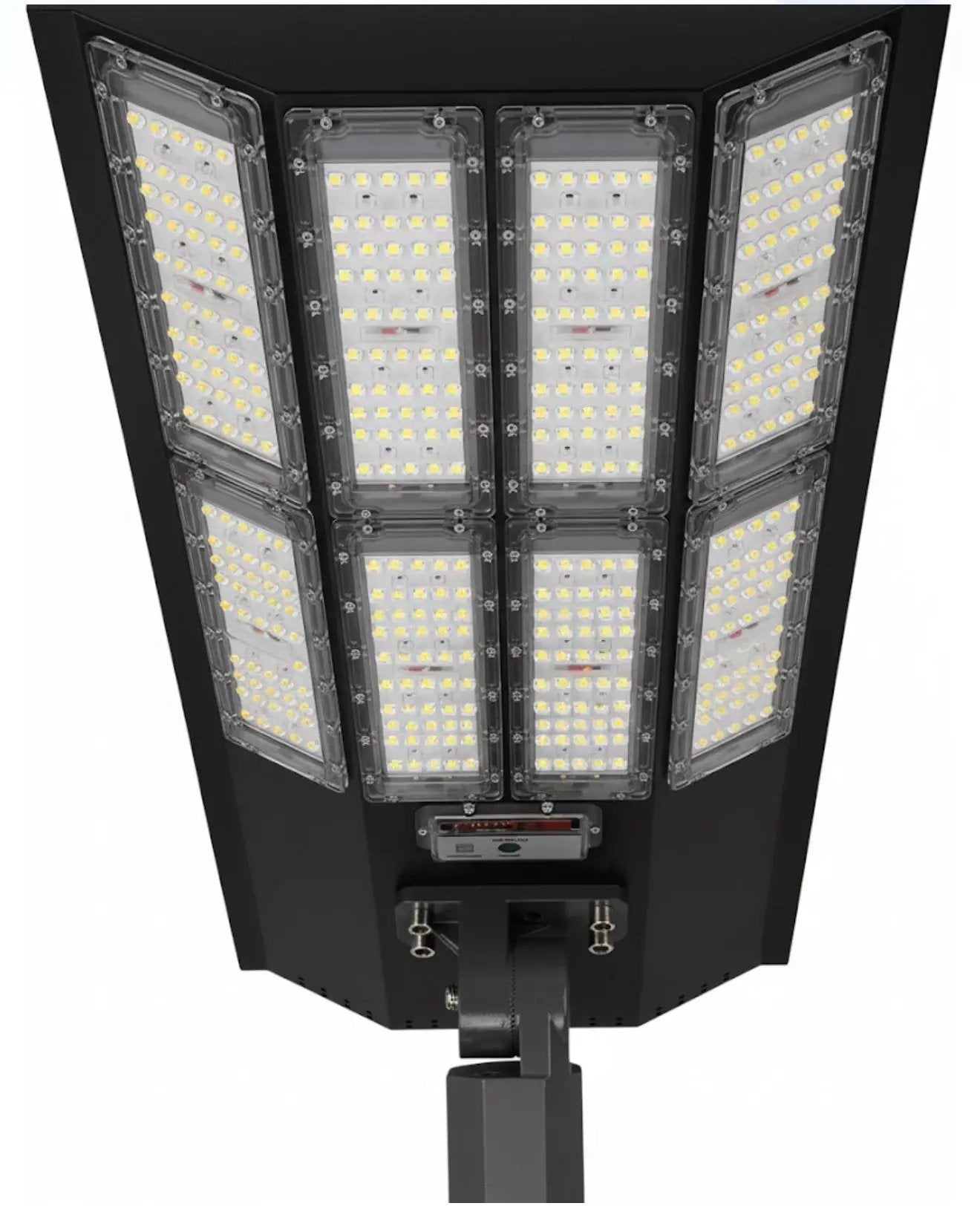11,000W Aluminum Frame Solar Street Lights Outdoor Motion Sensor, Dusk to Dawn 200000LM with Remote Control by Outdoor Solar Outlet