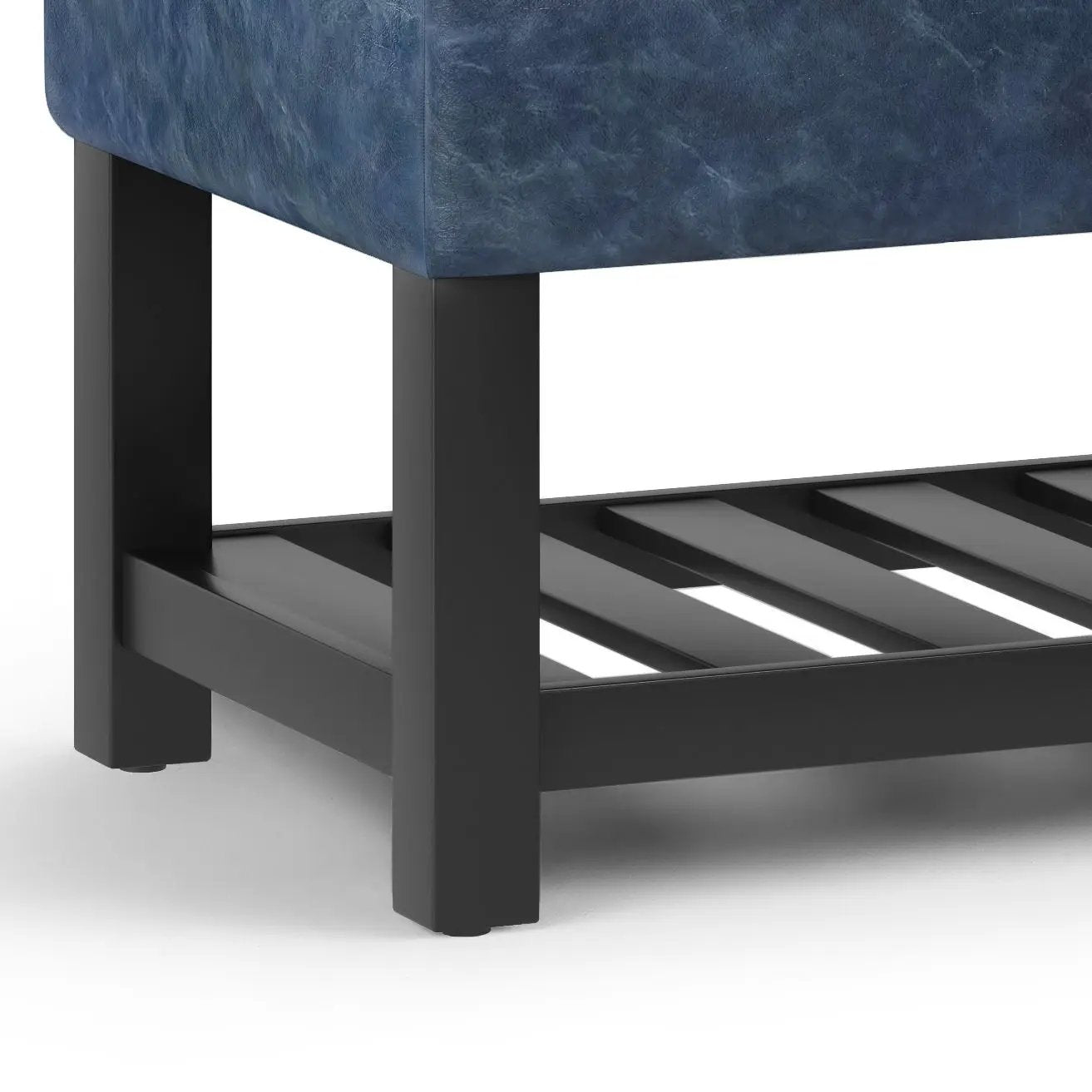 Cosmopolitan - Storage Ottoman Bench With Open Bottom by HouseOfZazla