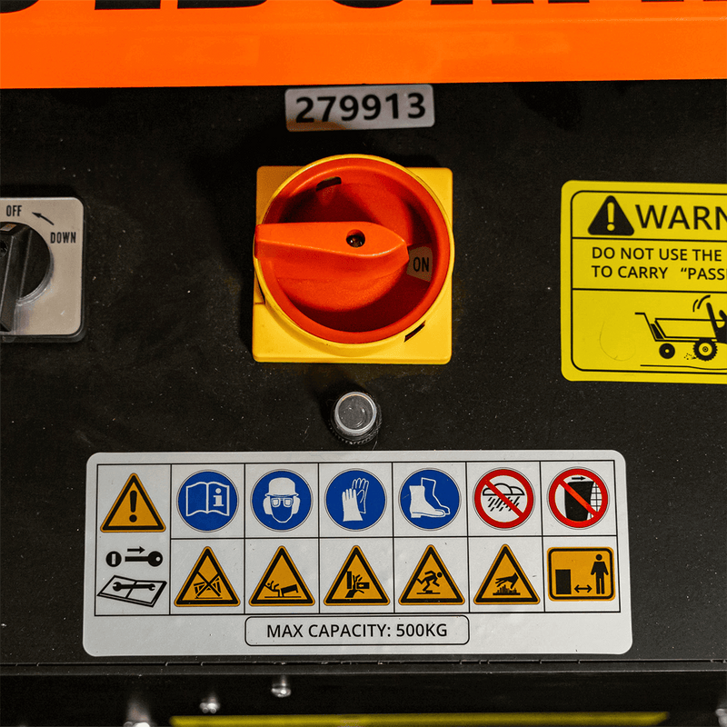 1100 Lb 48V Electric Hydraulic Dump Cart by Chery Industrial