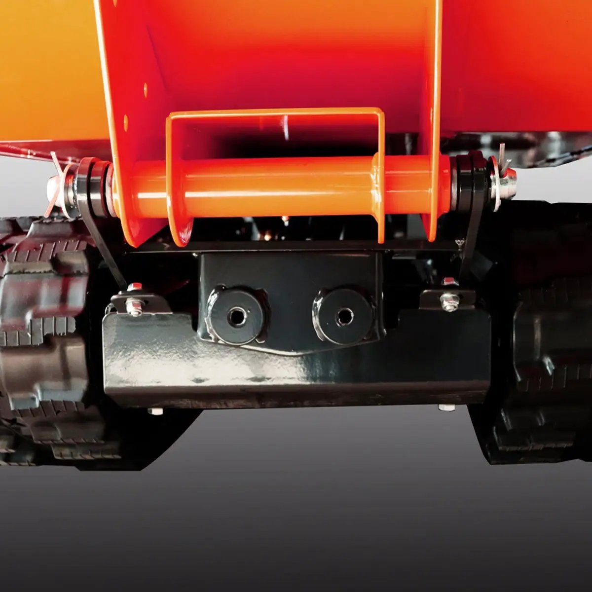 1100lbs Capacity 10HP Gas Powered Track Mini Dumper by Chery Industrial