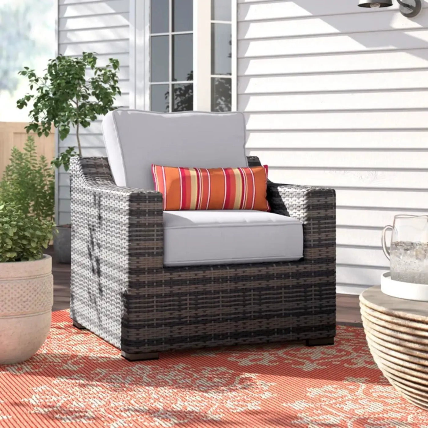 Patio Chair With Cushions Modern Design by HouseOfZazla