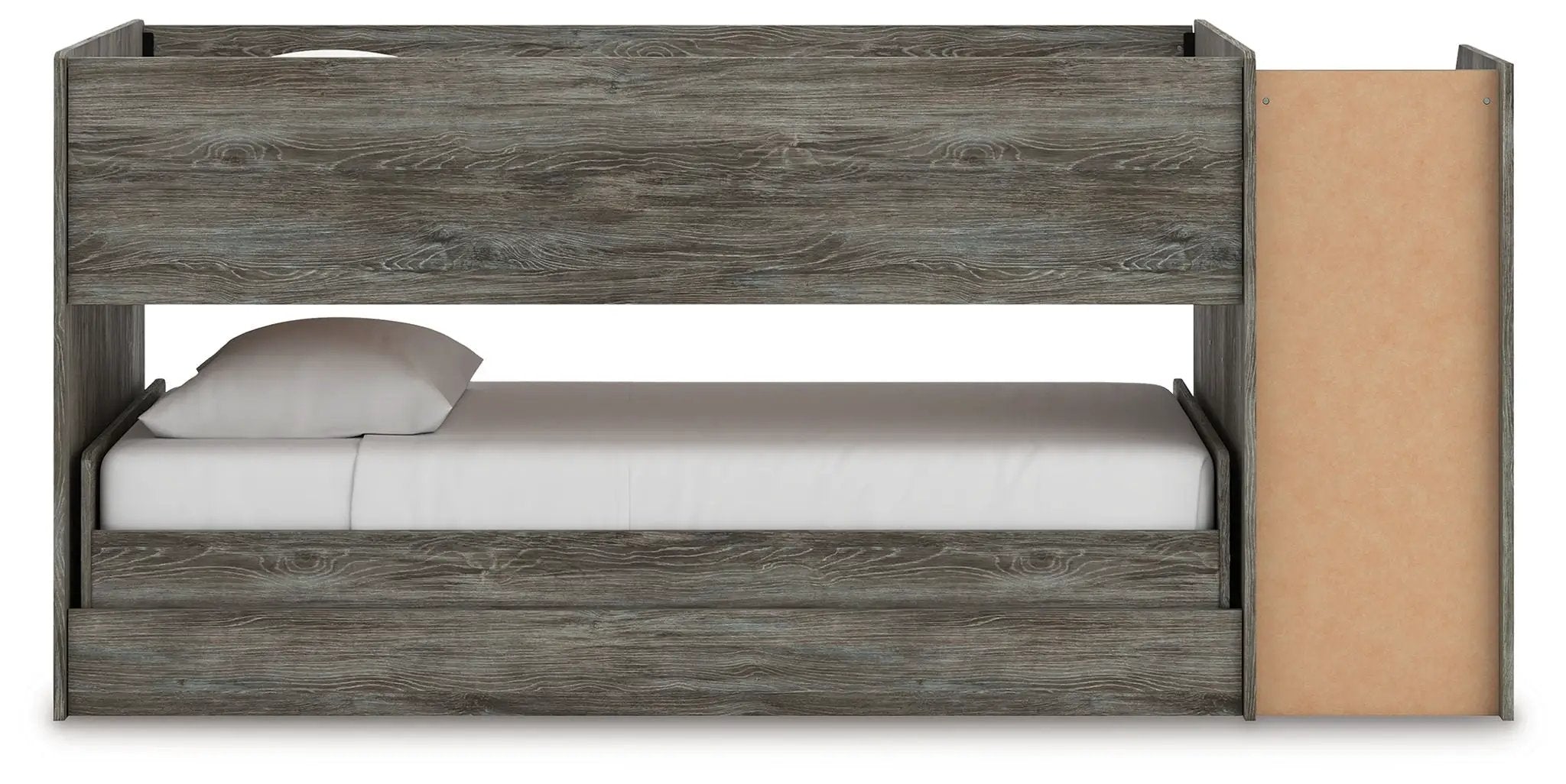Frandern - Twin Over Twin Loft Bed - Gray by Unique Piece Furniture