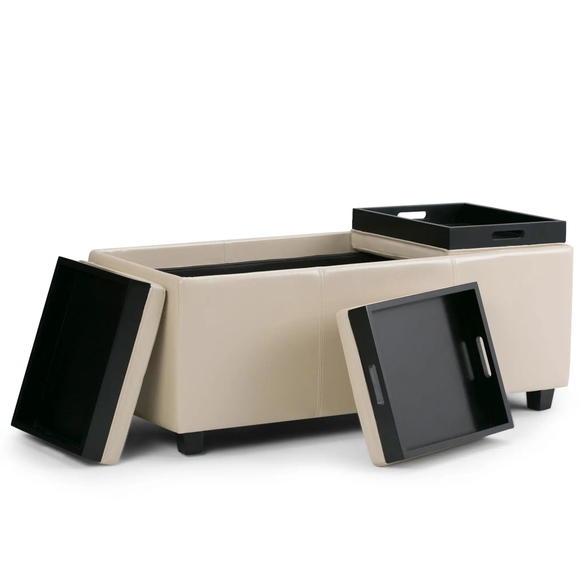 Avalon - Upholstered Storage Ottoman by Unique Piece Furniture
