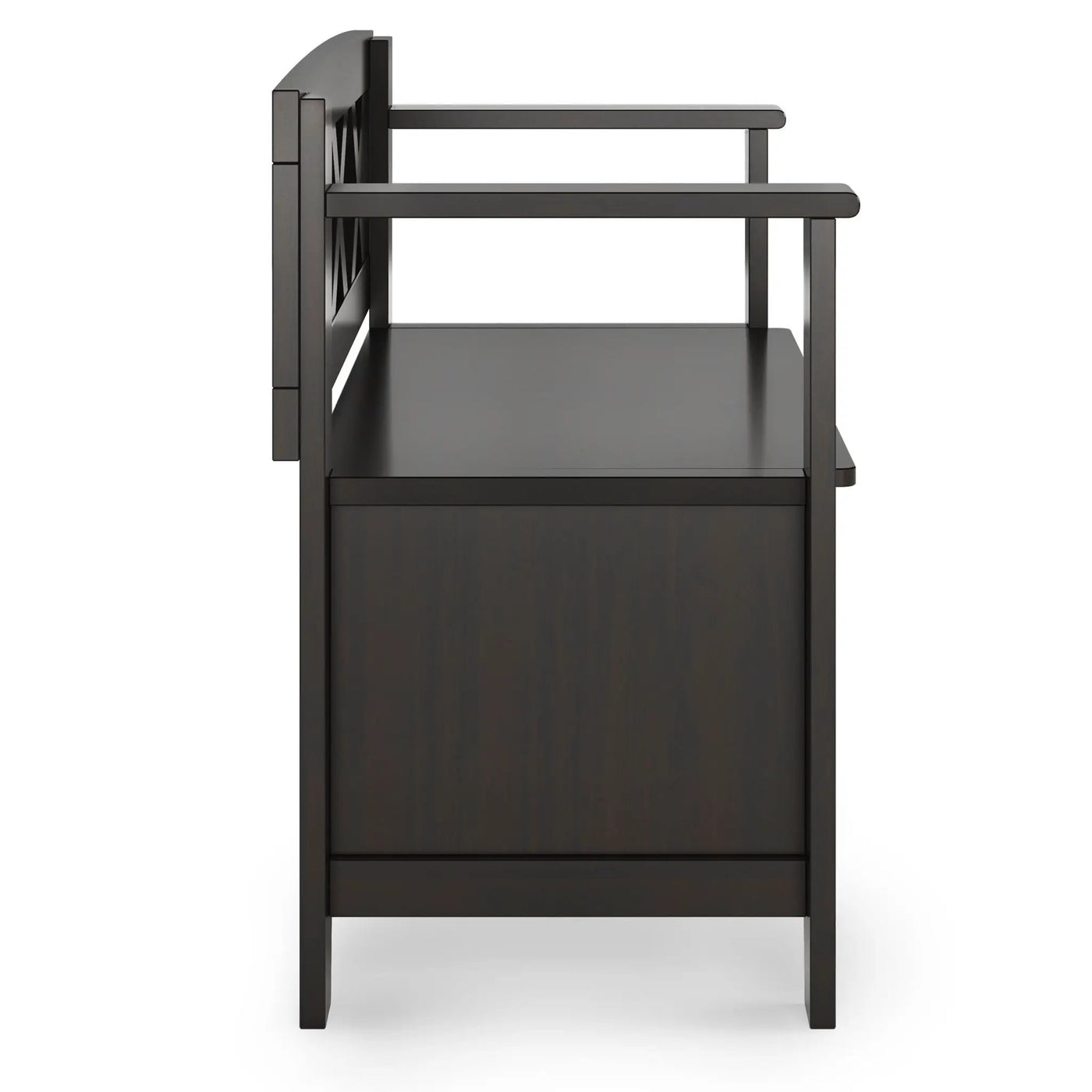 Amherst - Small Transitional Entryway Storage Bench by HouseOfZazla