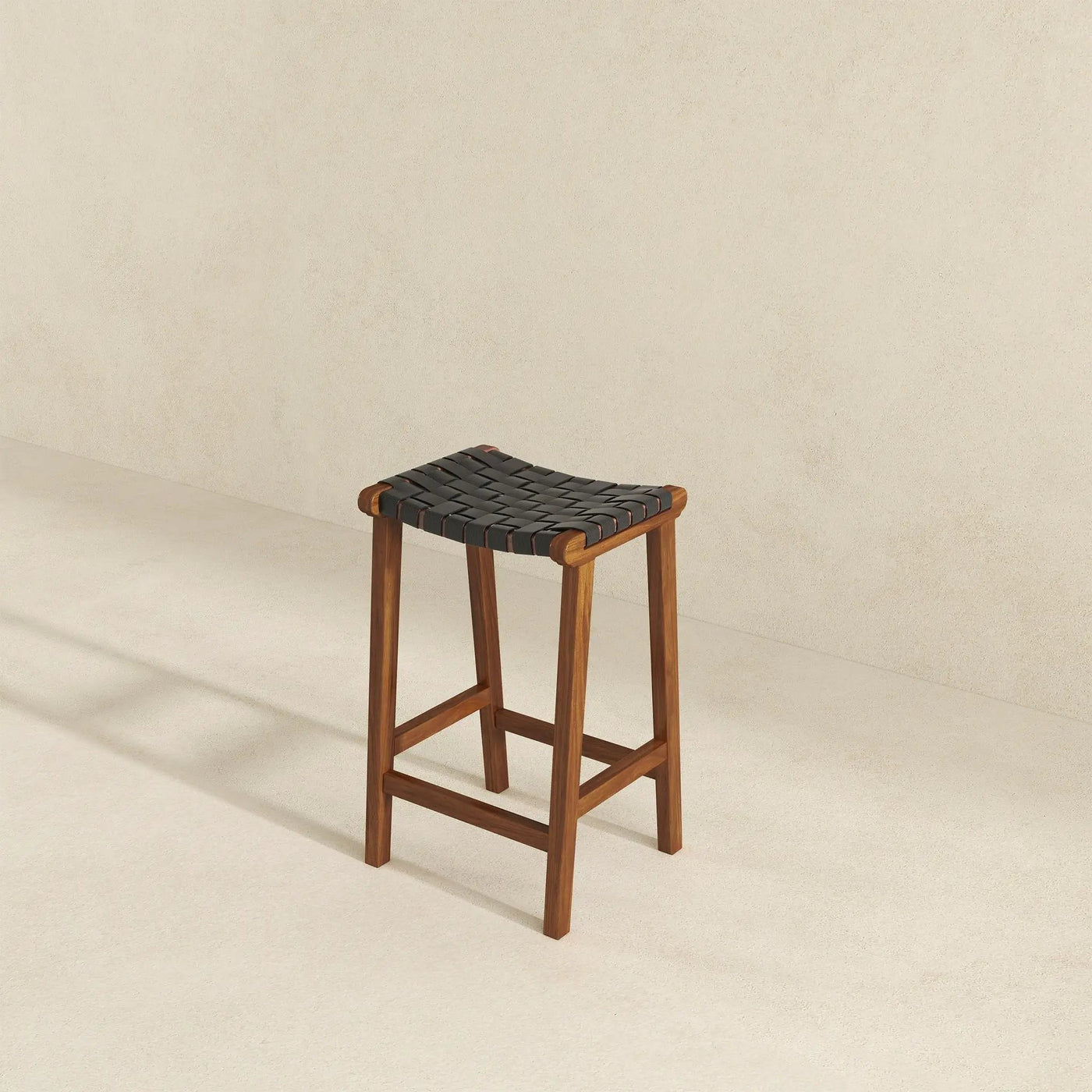 James - Mid-Century Modern Genuine Counter Stool by Unique Piece Furniture