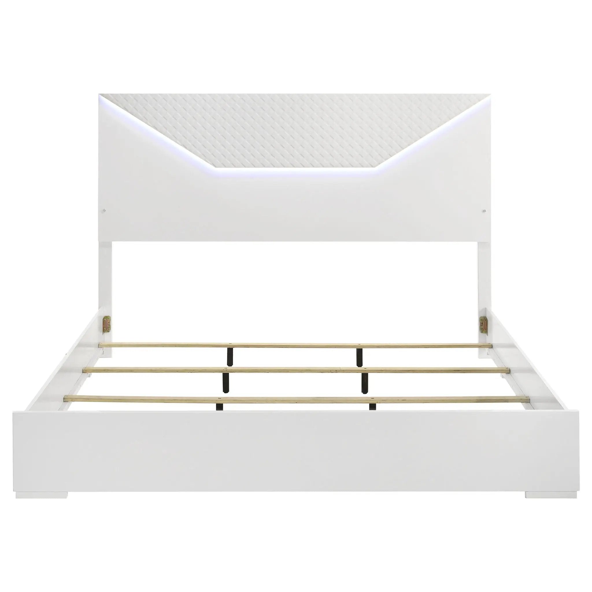 Pierce - Panel Bed LED Headboard by HouseOfZazla