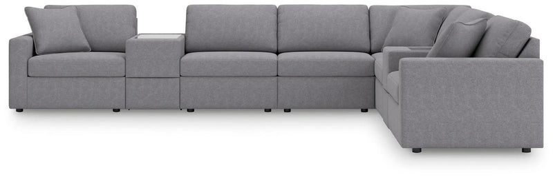 Modmax - Sectional - Granite by Unique Piece Furniture