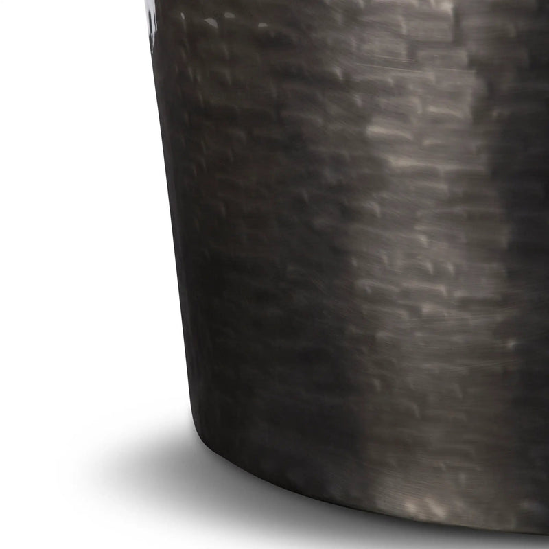 Troy - Metal Accent Table - Antique Silver by Unique Piece Furniture
