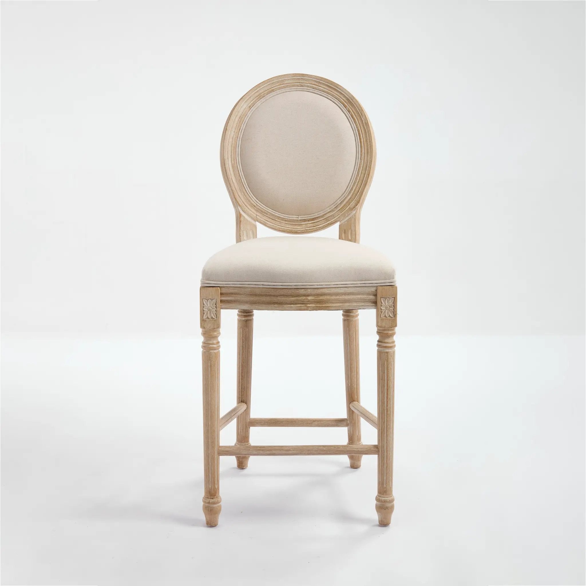 French Country 26'' Height Bar Chairs Set of 2 by HouseOfZazla