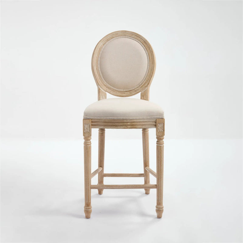 French Country 26'' Height Bar Chairs Set of 2 by HouseOfZazla