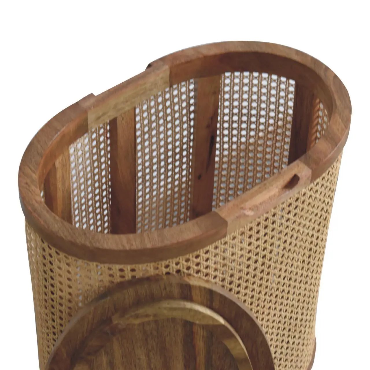 Larissa - Lid Up, Storage Stool - Oak by Unique Piece Furniture