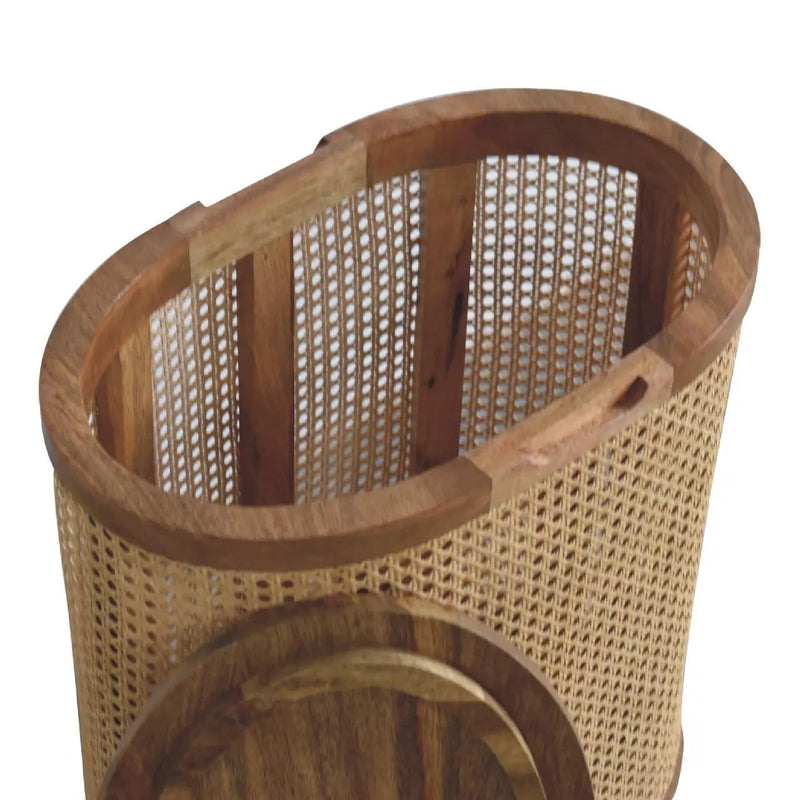 Larissa - Lid Up, Storage Stool - Oak by Unique Piece Furniture