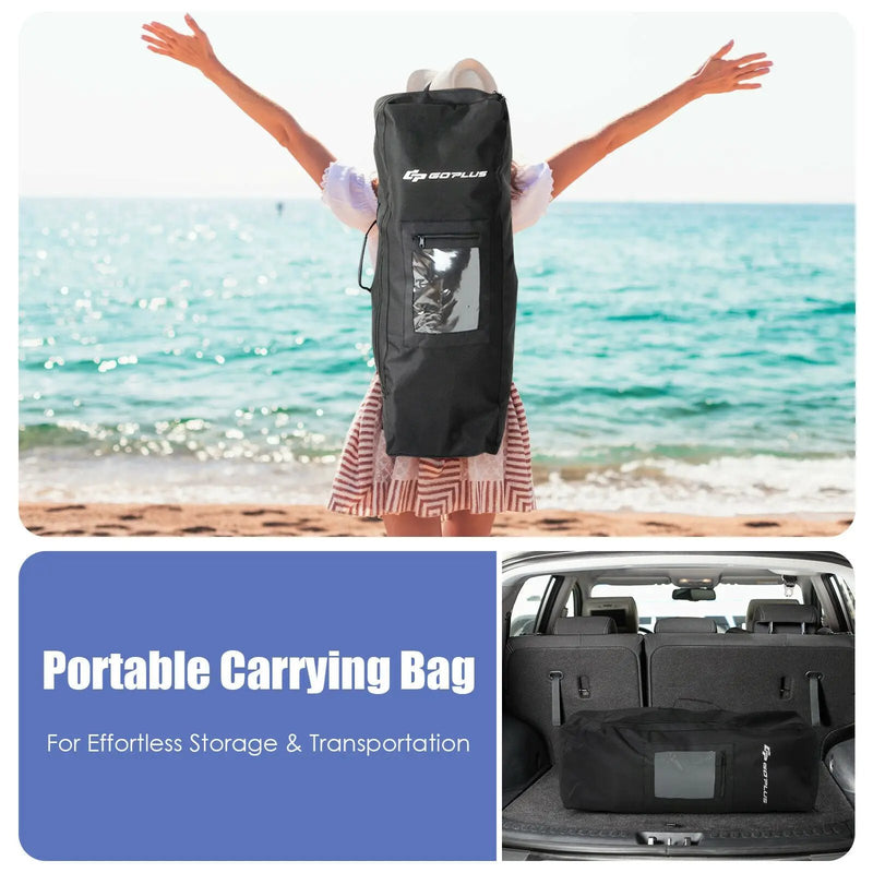 10.6 Feet Inflatable Paddle Board with Carry Bag by DirectDeals