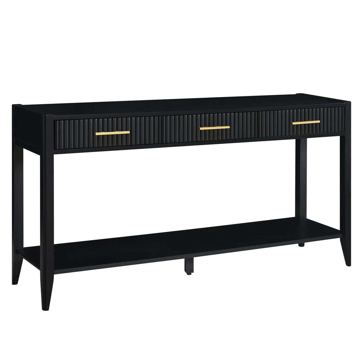 U_STYLE 60" Painted Console Table with 3 Drawers by HouseOfZazla