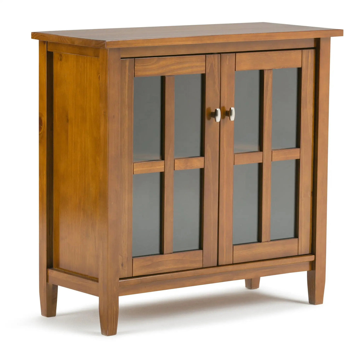 Warm Shaker - Handcrafted Low Storage Cabinet by HouseOfZazla