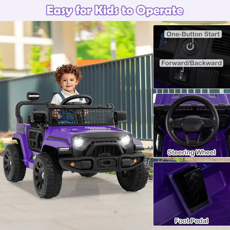 12V Kids Ride on Truck Car Battery Powered Electric Vehicle by DirectDeals