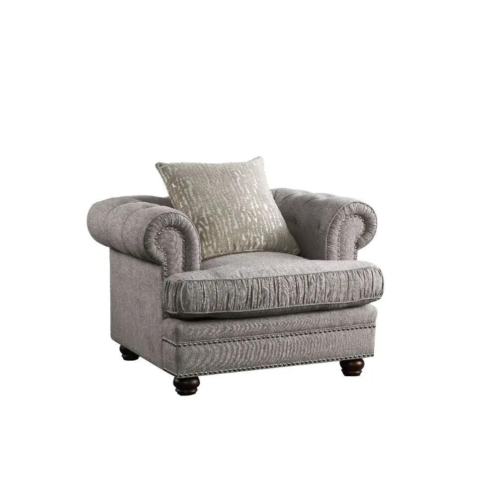 Gardenia - Chair - Gray Fabric by Unique Piece Furniture