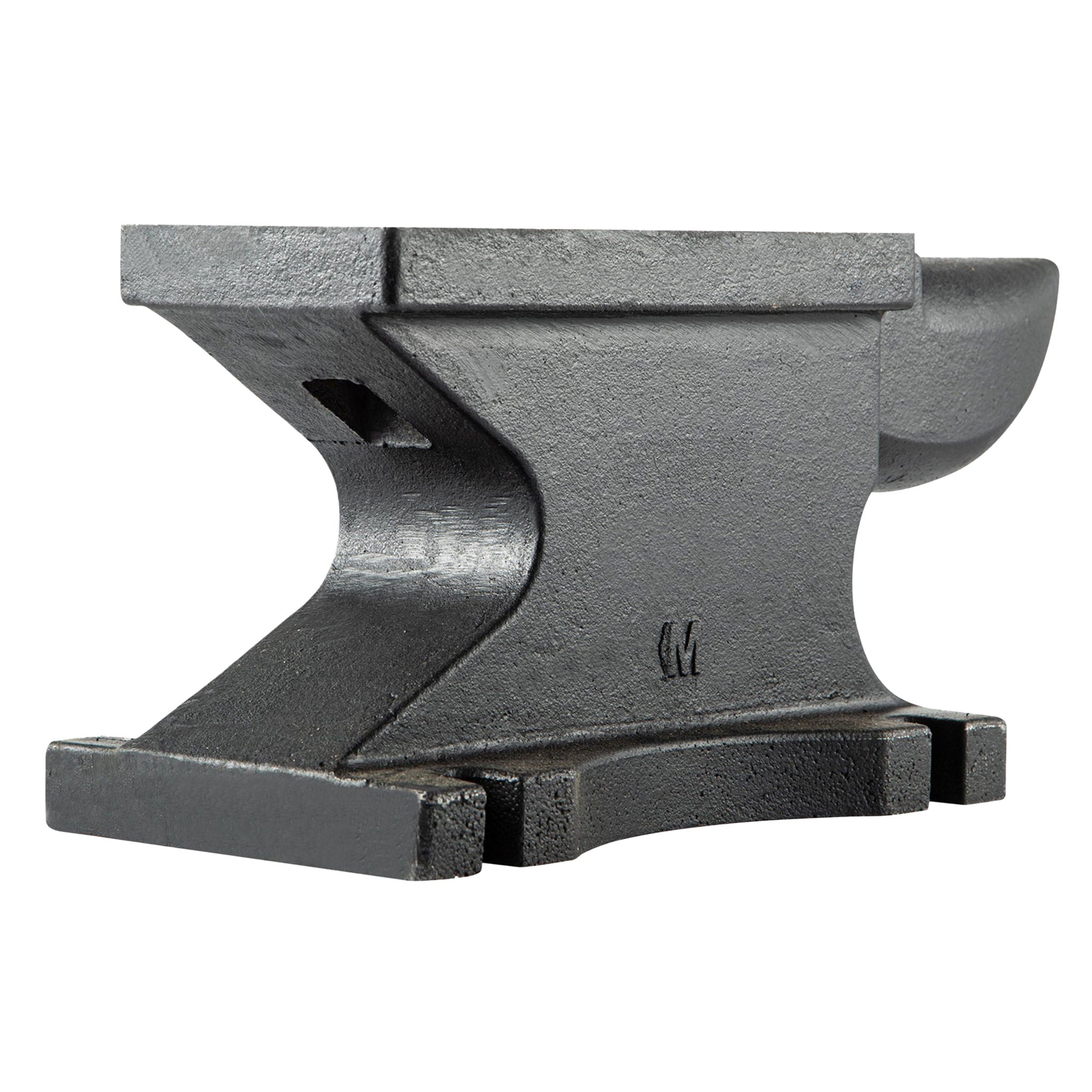 100 Lbs Single Horn Anvilб Counterop And Stable Base - Black by HouseOfZazla