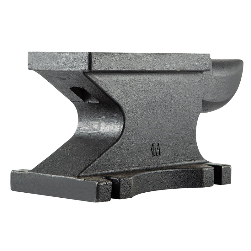 100 Lbs Single Horn Anvilб Counterop And Stable Base - Black by HouseOfZazla