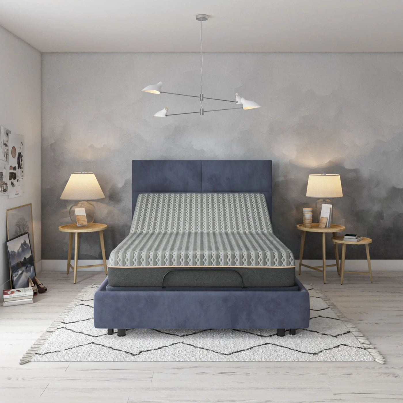 Copper Lux Hybrid - 12" Mattress With Copper Infused Contouring Memory Comfort Layer And Supportive Coil System by HouseOfZazla