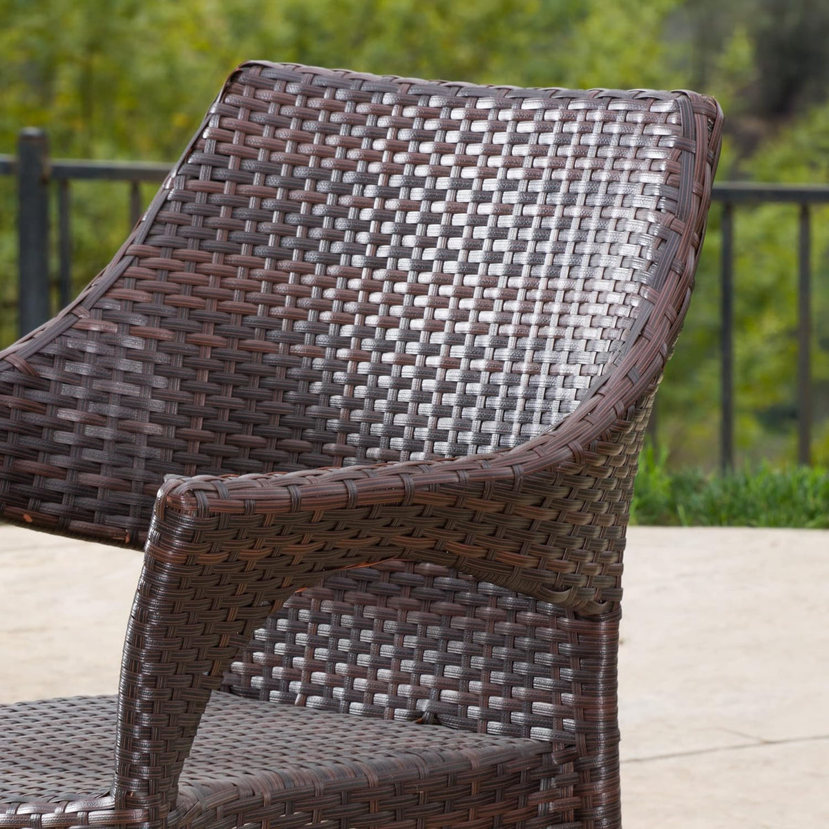 Outdoor Resin Chair with Weather Resistant Stackable Design - Outdoor, photo 8 of 9