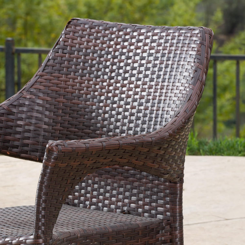 Outdoor Resin Chair with Weather Resistant Stackable Design - Outdoor, photo 8 of 9