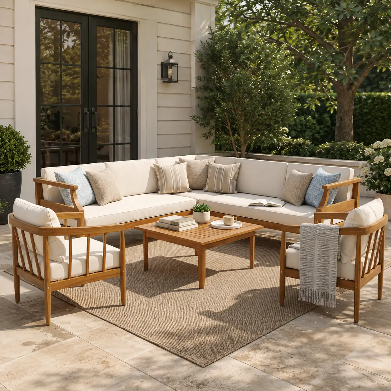 7-Seat Patio Conversation Set by HouseOfZazla