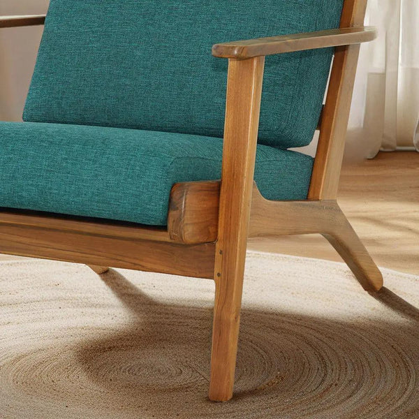 Connor - Modern Genuine Lounge Chair, photo 2 of 7