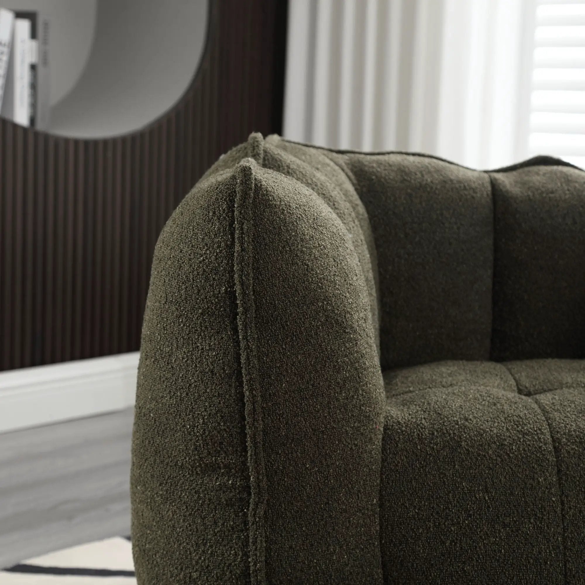 Soft Bean Bag Chair With High Resilient Foam by HouseOfZazla