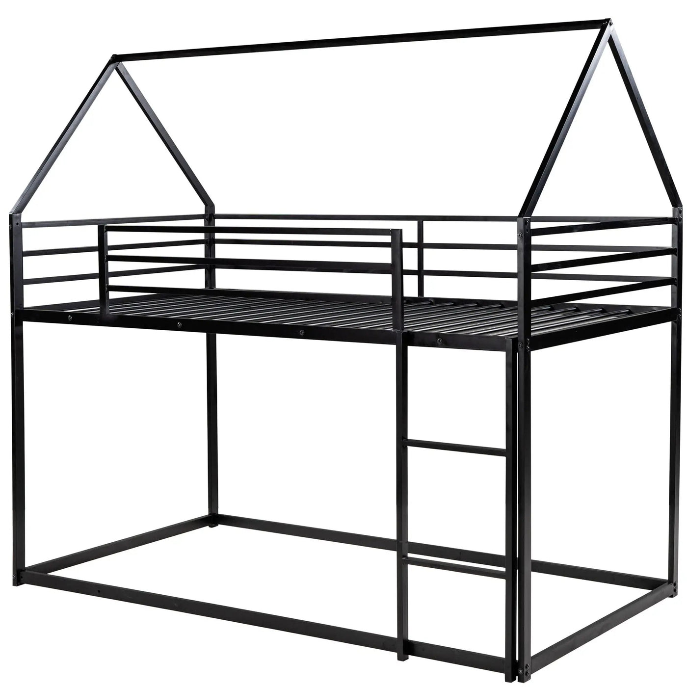 House Bunk Bed With Built In Ladder by HouseOfZazla