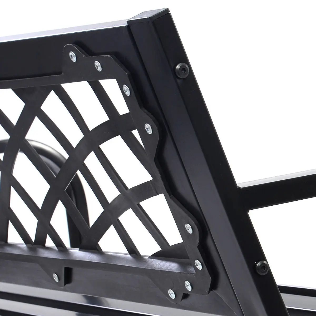 Bench Deck with Steel Frame for outdoor by DirectDeals