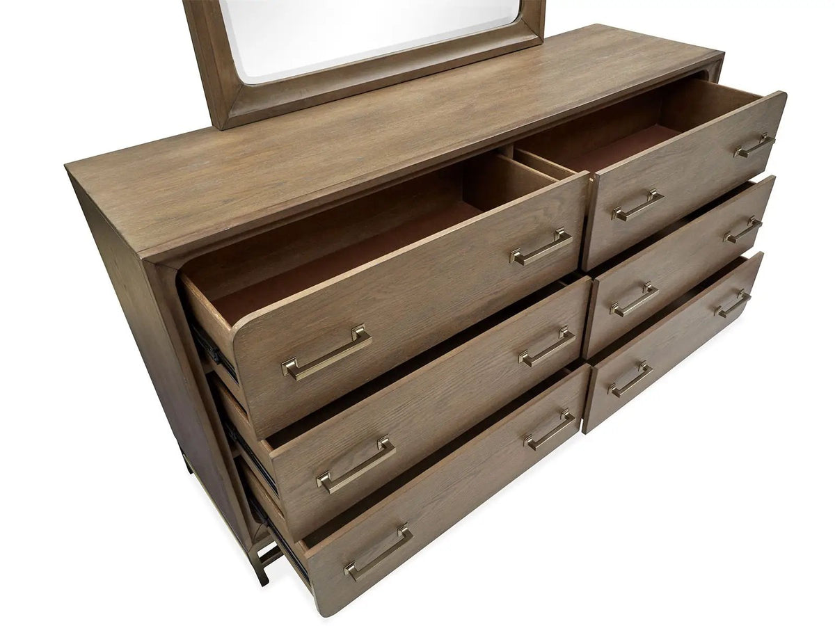 Lindon - Double Drawer Dresser, photo 3 of 13