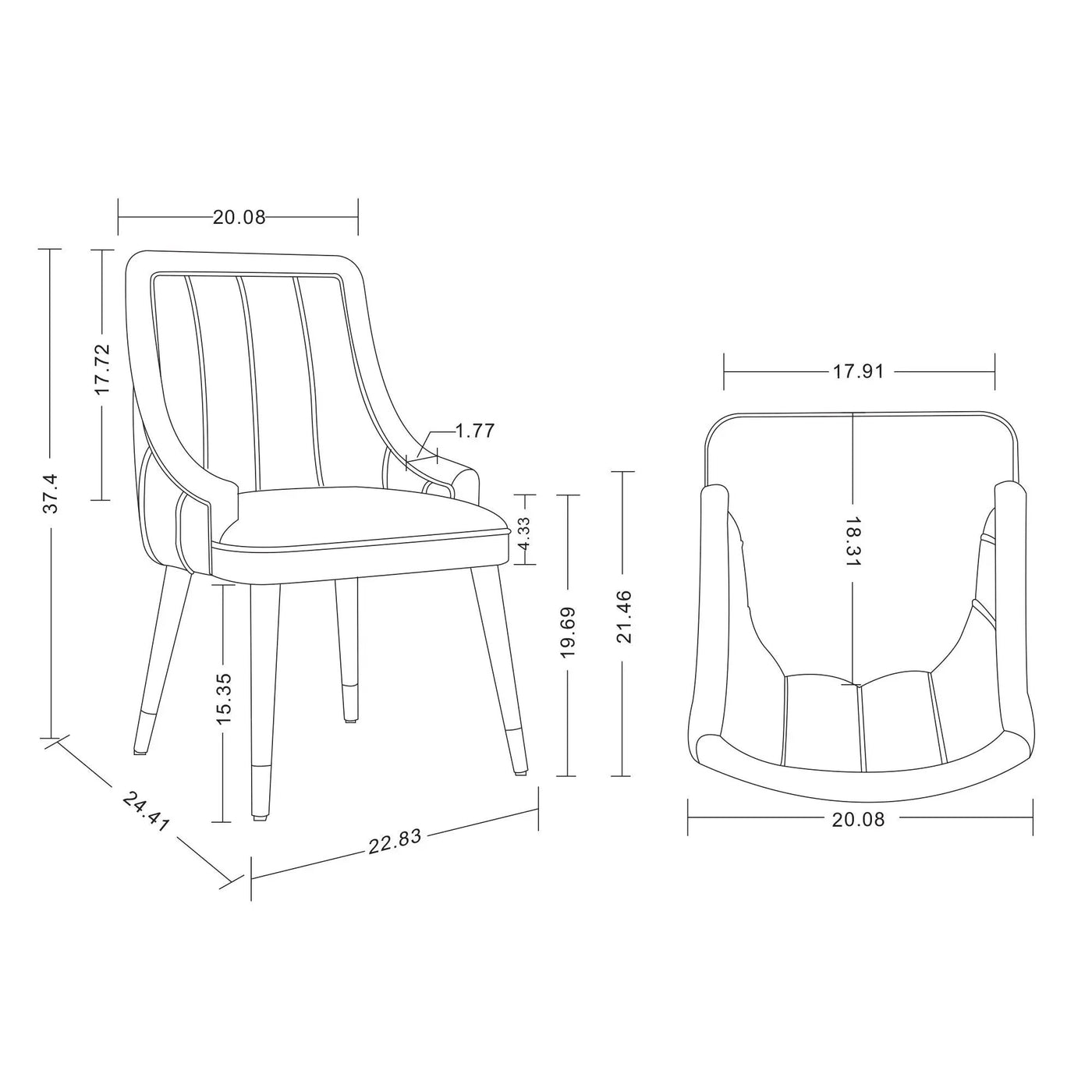 Eda - Dining Chair by HouseOfZazla
