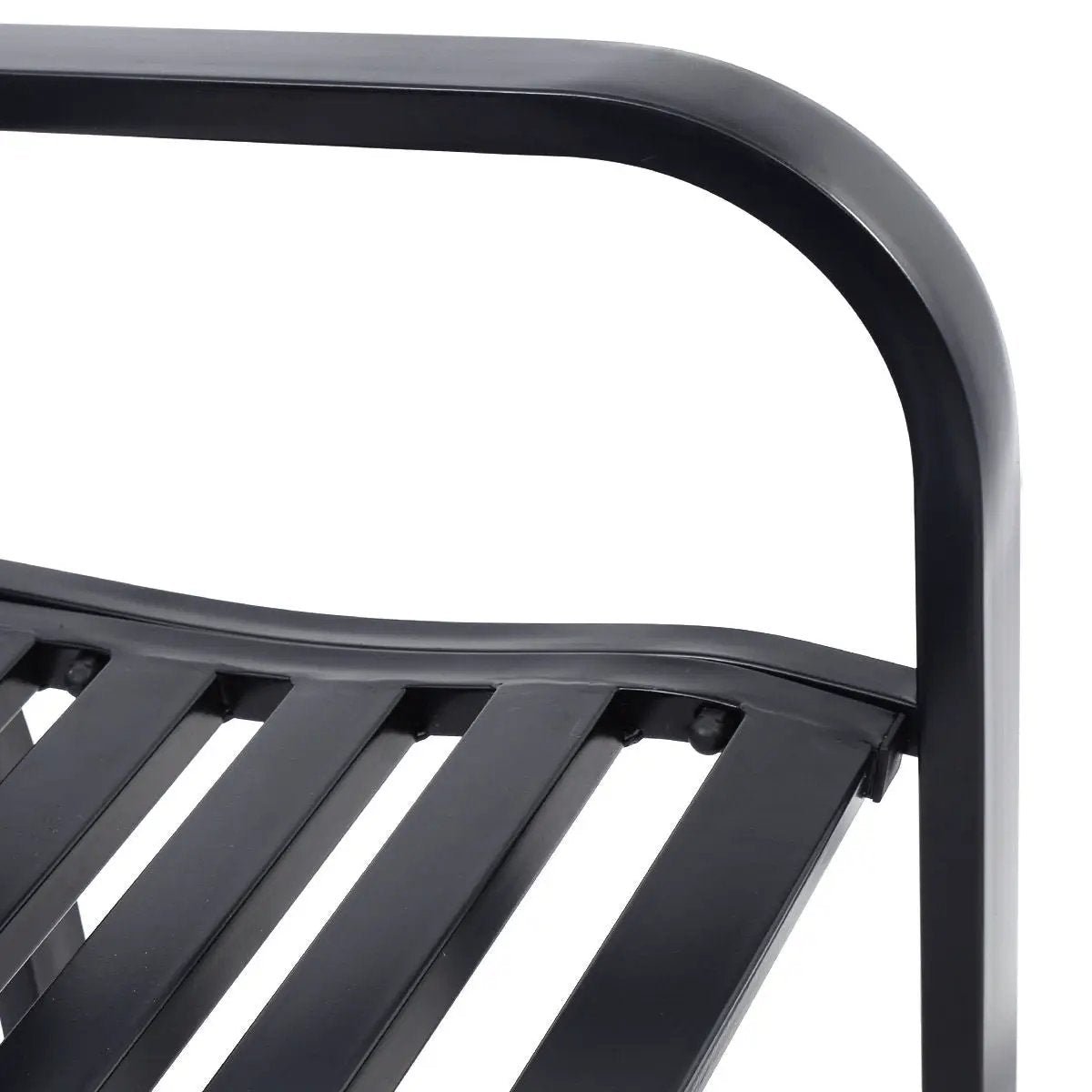 Bench Deck with Steel Frame for outdoor by DirectDeals