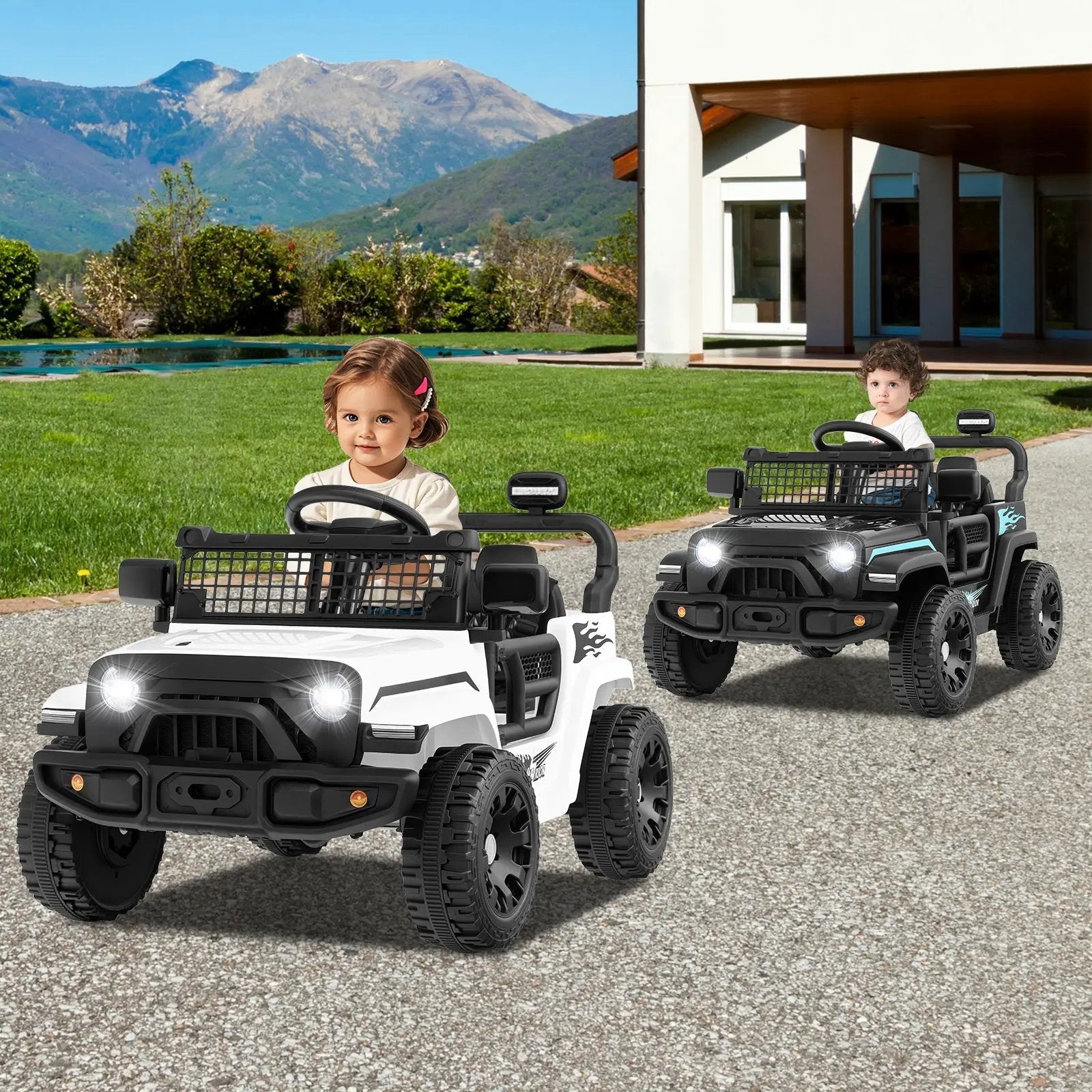 12V Kids Ride on Truck Car Battery Powered Electric Vehicle by DirectDeals