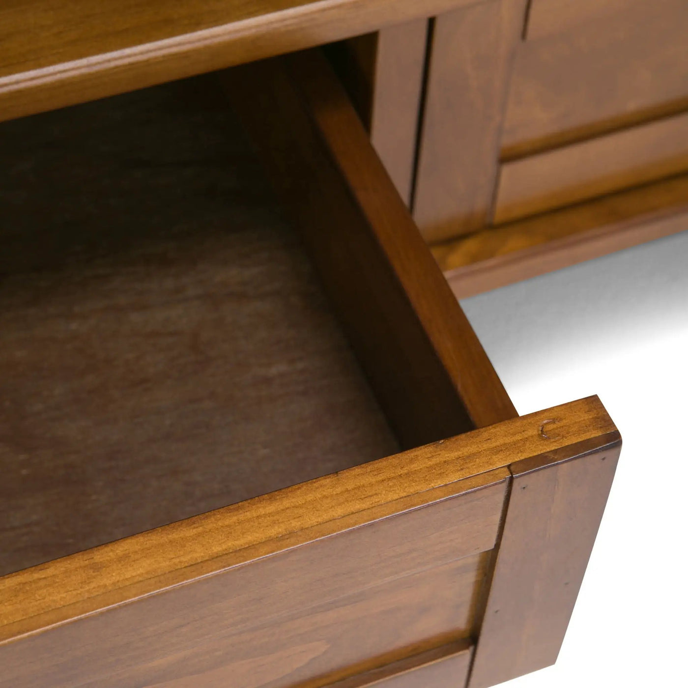 Warm Shaker - Transitional Style TV Media Stand by HouseOfZazla