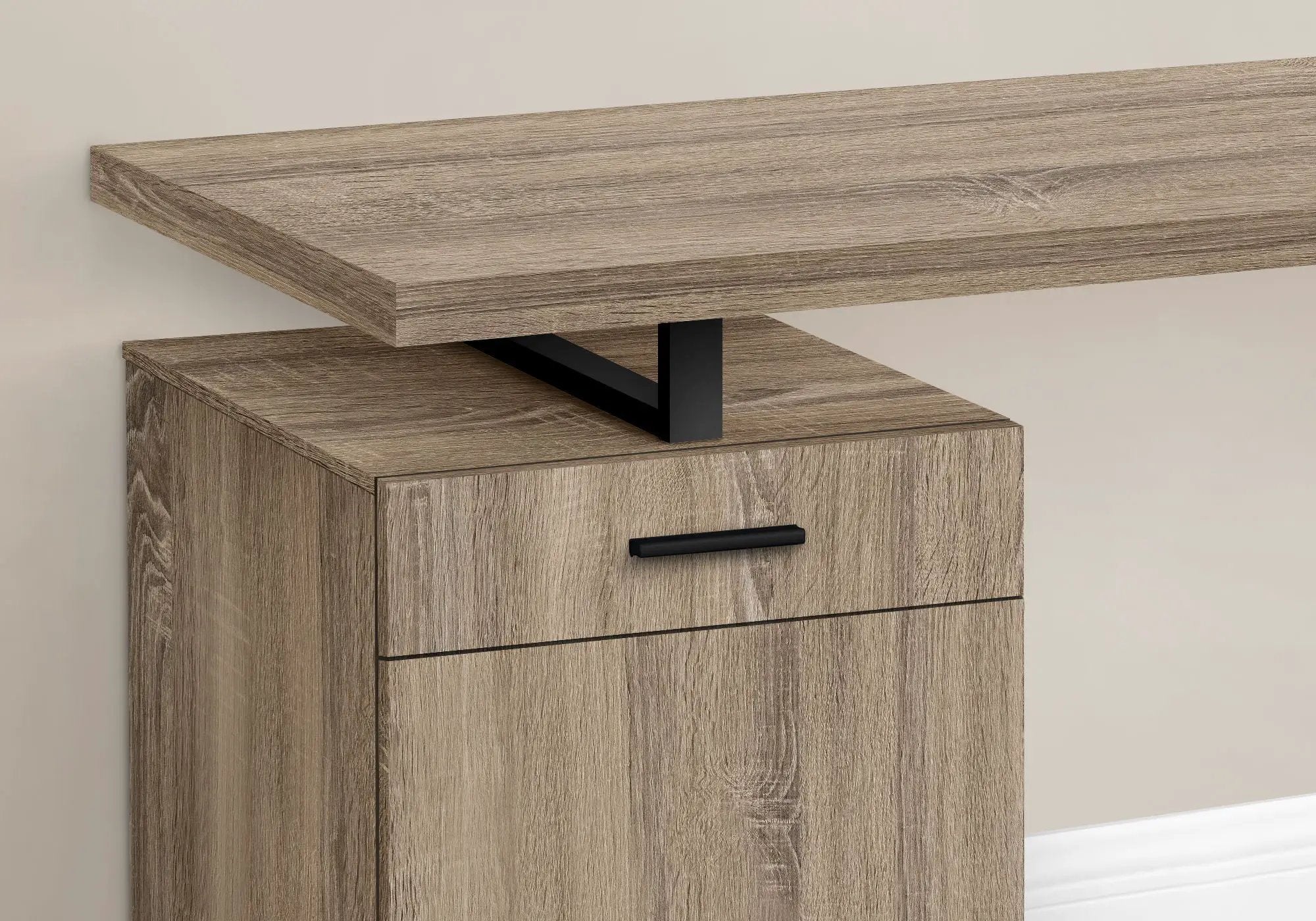 Computer Desk with Storage Drawers for Home Office by HouseOfZazla
