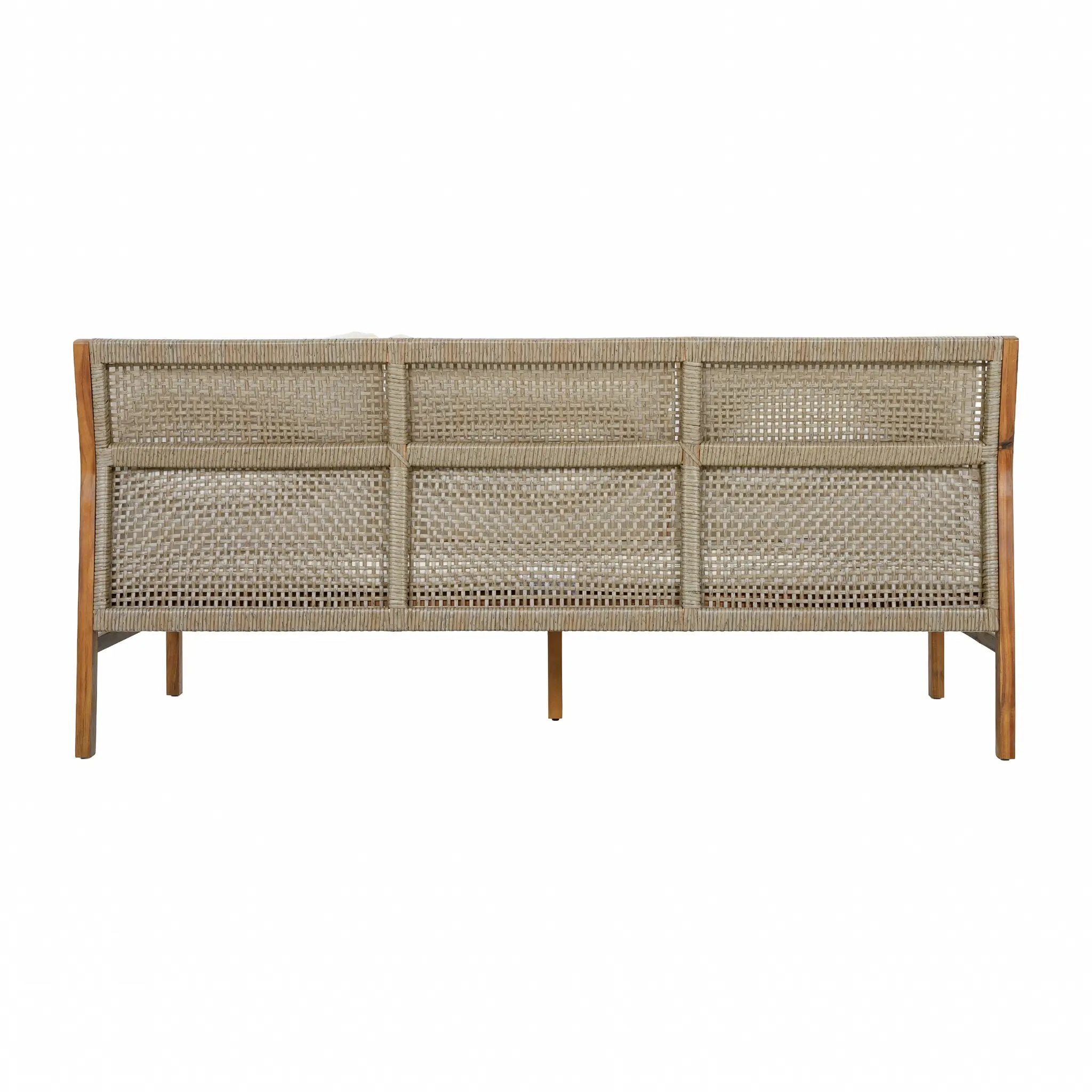 3 Piece Acacia Wood Patio Furniture Set with Coffee Table by HouseOfZazla