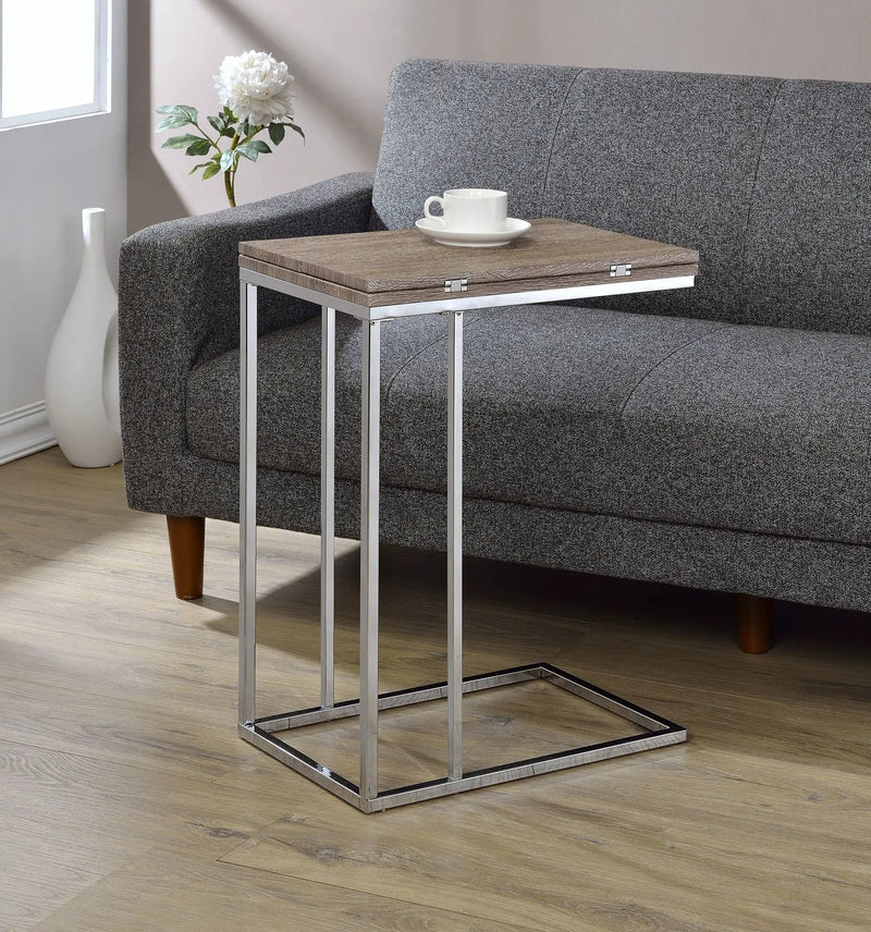 Danson - Weathered Accent Table - Oak by Unique Piece Furniture