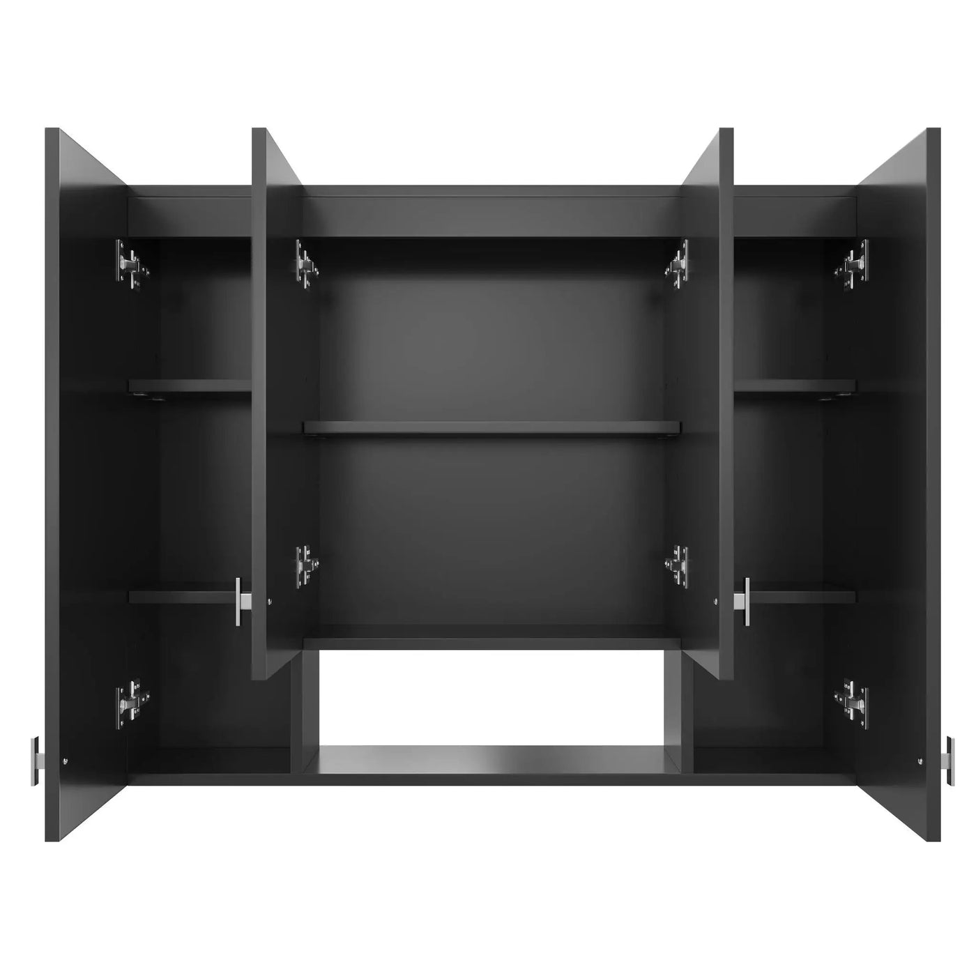 Wall Mounted Bathroom Cabinet With 5 Adjustable Shelves by HouseOfZazla