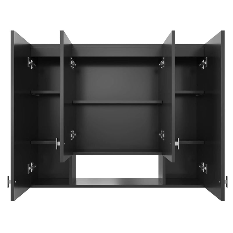 Wall Mounted Bathroom Cabinet With 5 Adjustable Shelves by HouseOfZazla
