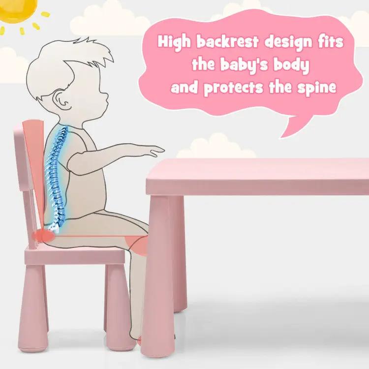 2-in-1 Kids Furniture Set: Twin Bed Frame & 3-Piece Activity Play Table and Chair Set by DirectDeals