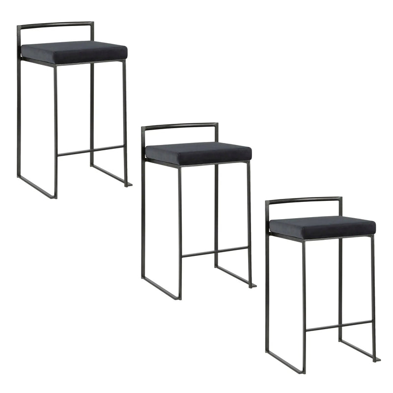 Fuji - Contemporary Style Stackable Counter Stool by Unique Piece Furniture