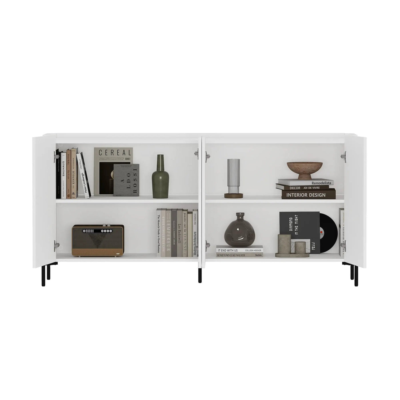 Abbey - Sideboard With Adjustable Shelves by HouseOfZazla