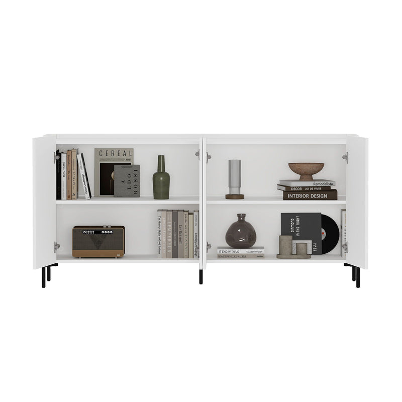 Abbey - Sideboard With Adjustable Shelves by HouseOfZazla