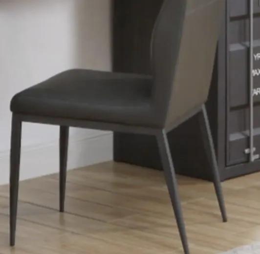 Cargo - Synthetic Leather Chair - Gunmetal by HouseOfZazla