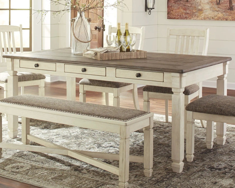 Bolanburg - Rectangular Dining Room Table - Beige by Unique Piece Furniture