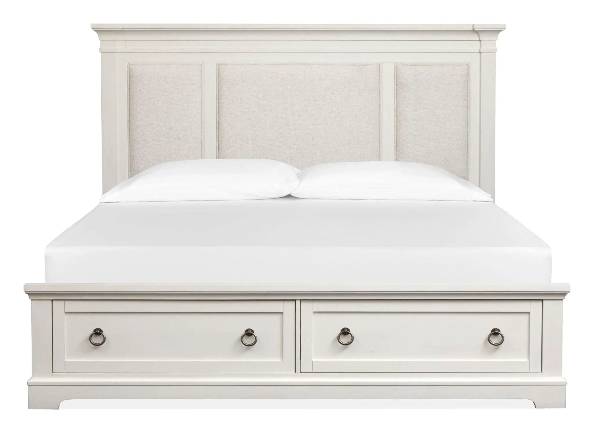 Kingston - Upholstered Panel Storage Bed by Unique Piece Furniture