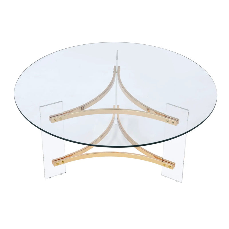 Sosi - Coffee Table - Gold by HouseOfZazla